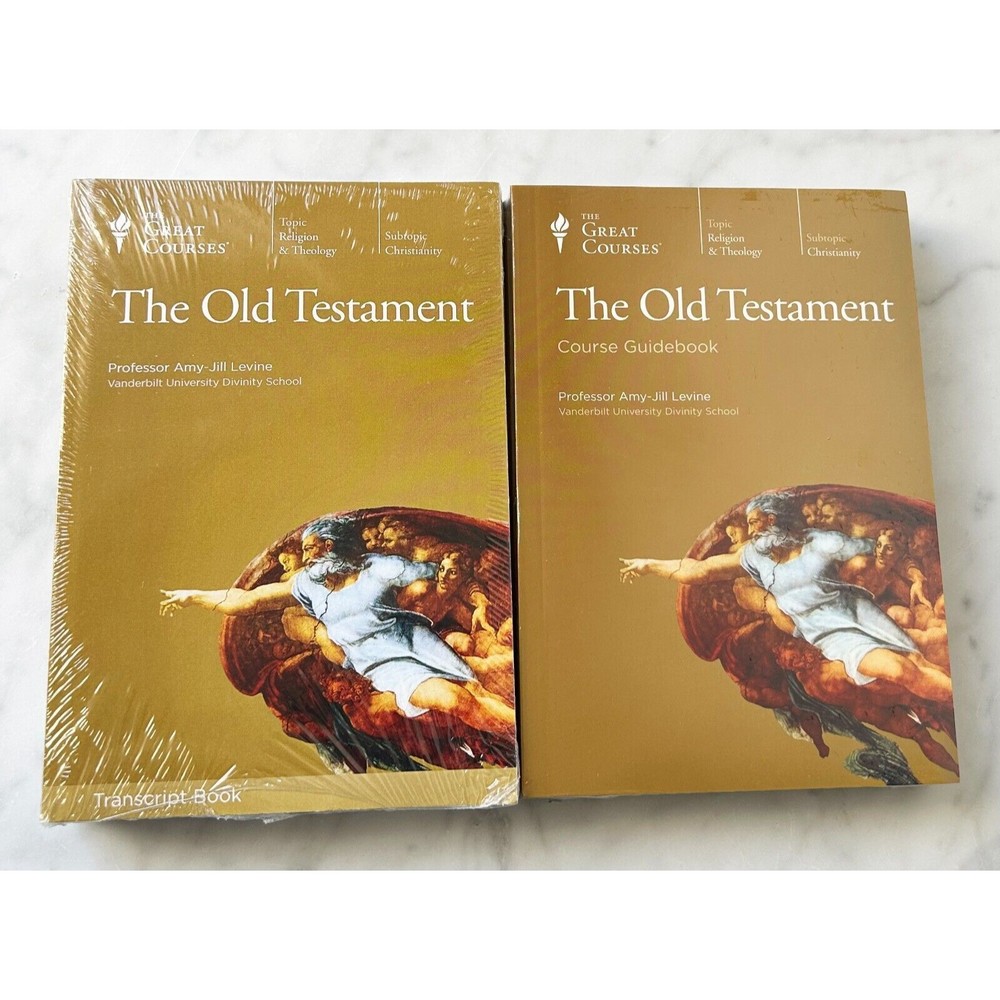 The Great Courses The Old Testament-4 DVDs-Course Guidebook-Transcript Book NEW